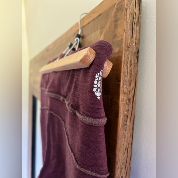 Free People Movement Hybrid Legging Brushed Maroon - Picture 5 of 6